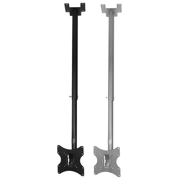 Expert Mounts 22CE002 Single TV Ceiling Mount for 10 to 43 inch, Tilt and Rotate