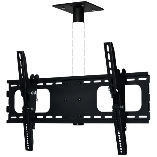Expert Mounts 33CE004NOPIPE TV Ceiling Mount for 37 to 88 Inch, No Mast