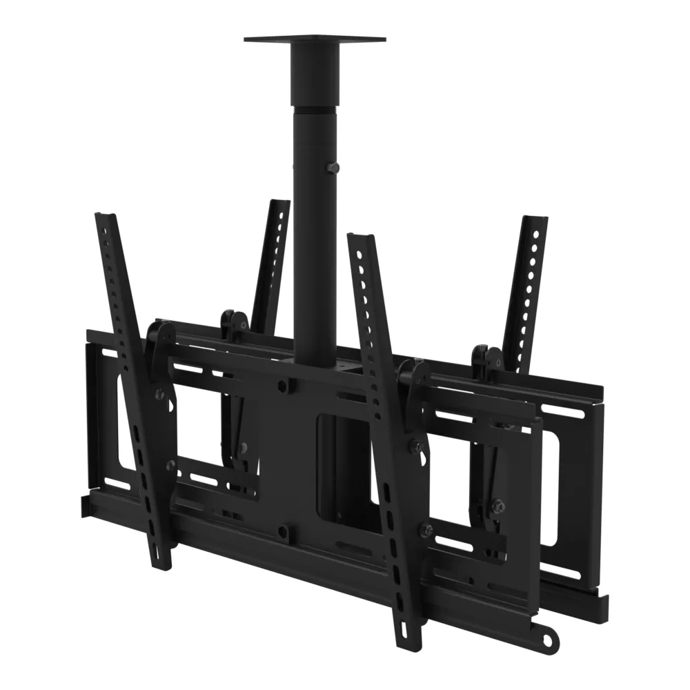 Expert Mounts 33CE028 Back to Back TV Ceiling Mount for 32 to 86 inch, Tilt and Rotate